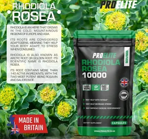 Rhodiola Rosea Capsules 10000mg 5% Salidrosides 21.mg High Strength