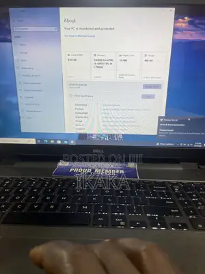Laptop Dell Inspiron 17 5758 8GB Intel Core i5 HDD 512GB