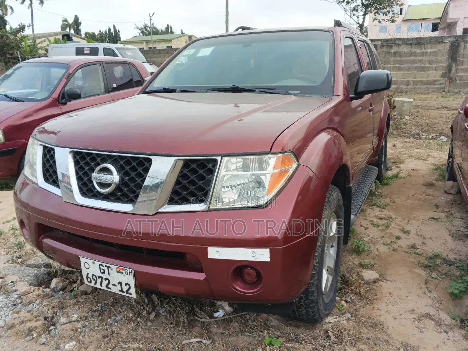 Nissan Pathfinder 2008 Red