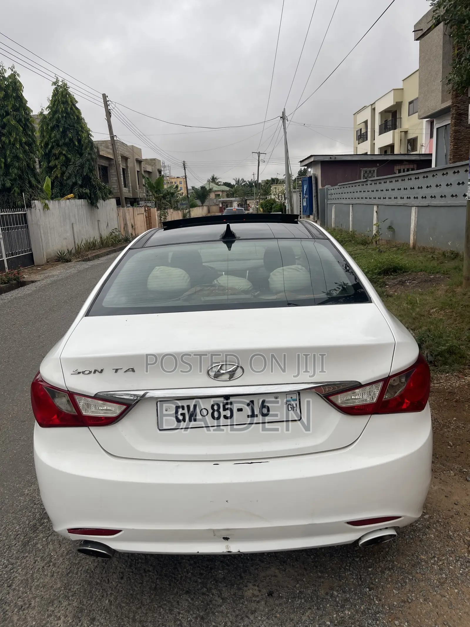 Hyundai Sonata 2013 White