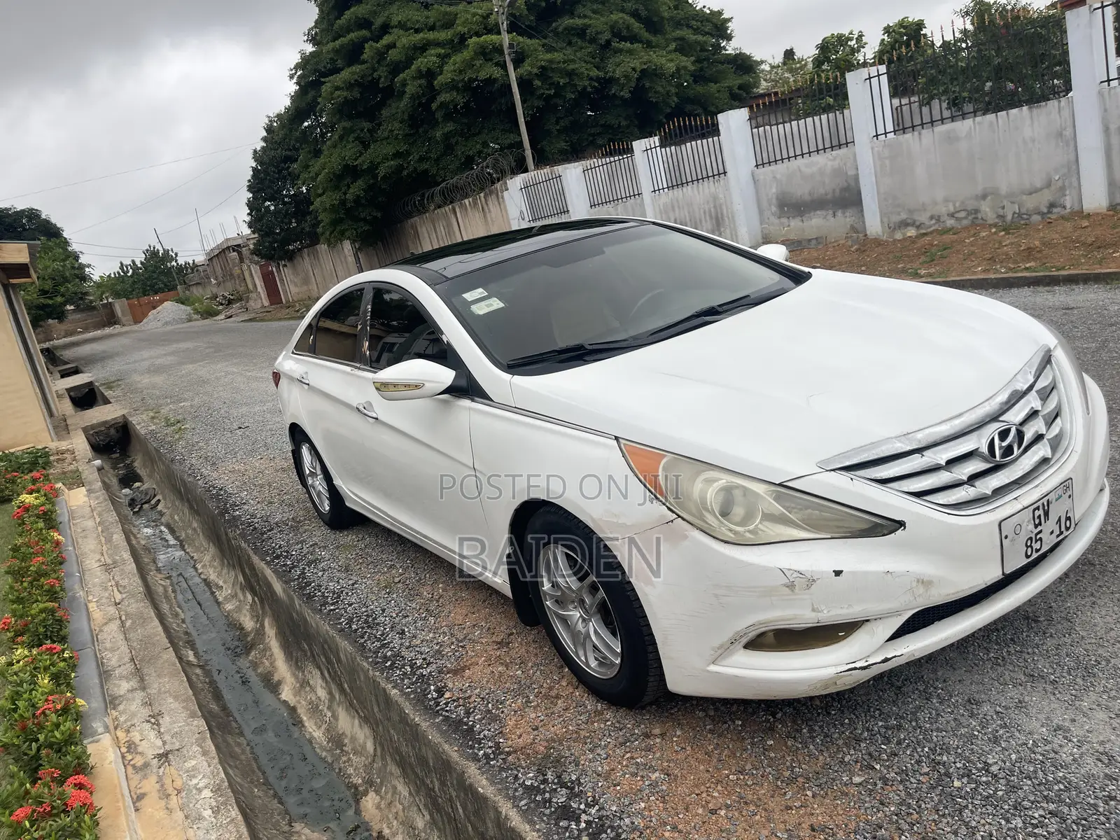 Hyundai Sonata 2013 White