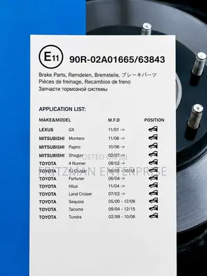 100%Genuine Original Kavo KBP-9020 Brake Pad for Toyota Prado More