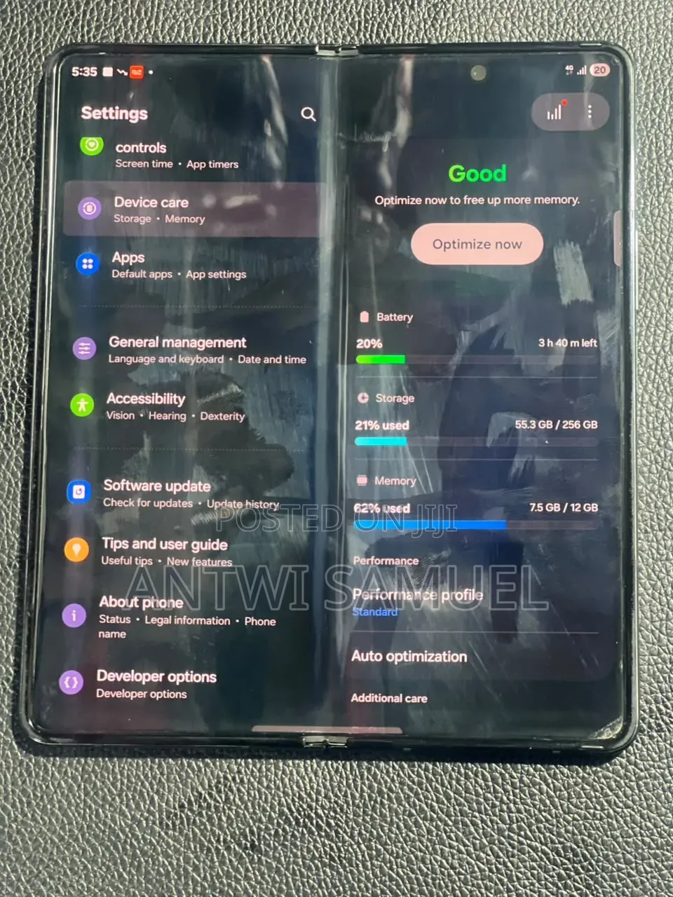 Samsung Galaxy Z Fold4 256 GB Gray