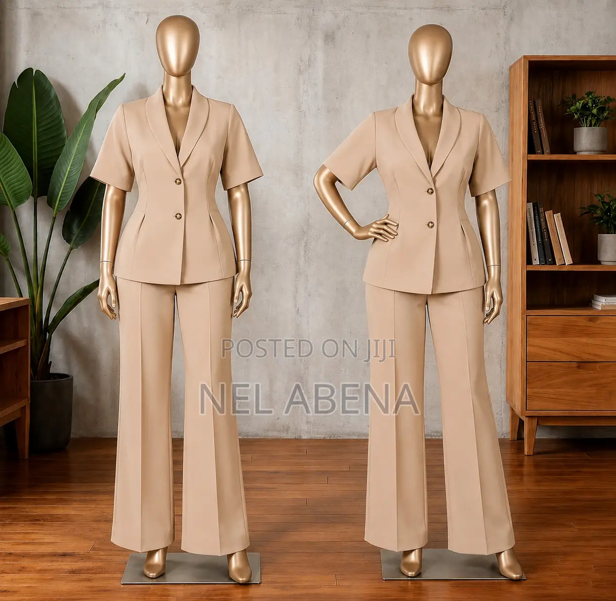 Classic Short Sleeve Suit Set