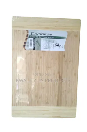 Encinitas Large Size Bamboo Cutting Board - 12x18 Inches