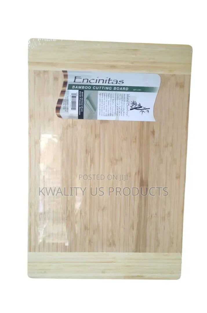 Encinitas Large Size Bamboo Cutting Board - 12x18 Inches