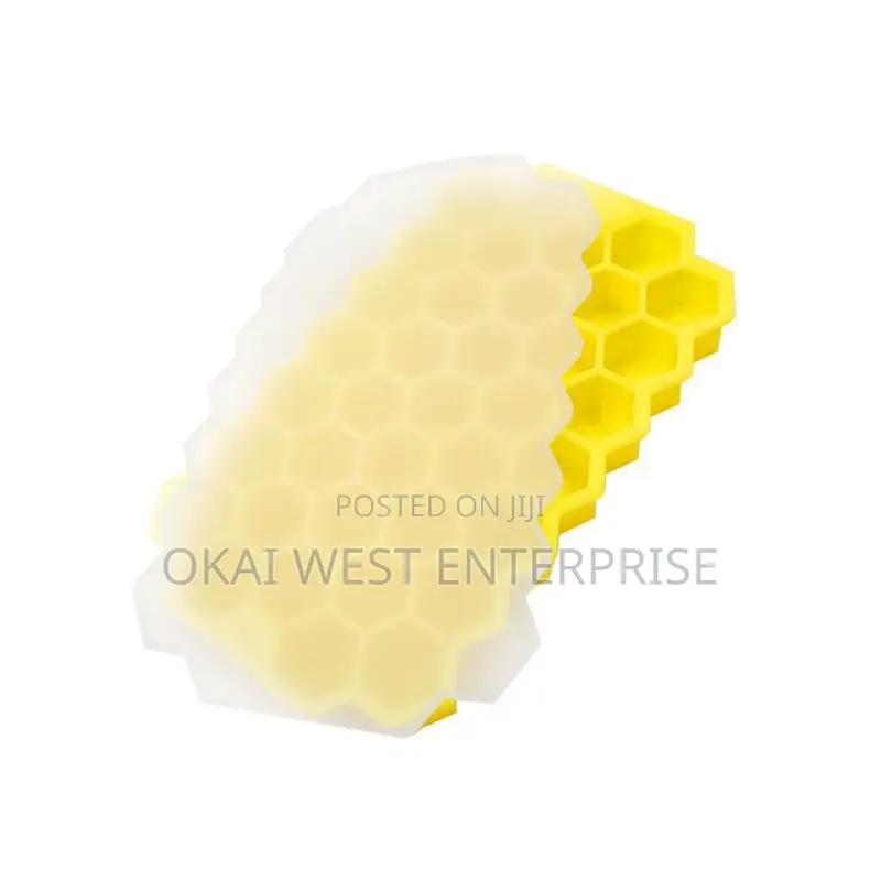 Versatile 37-Cell Silicone Honeycomb Ice Cube Tray