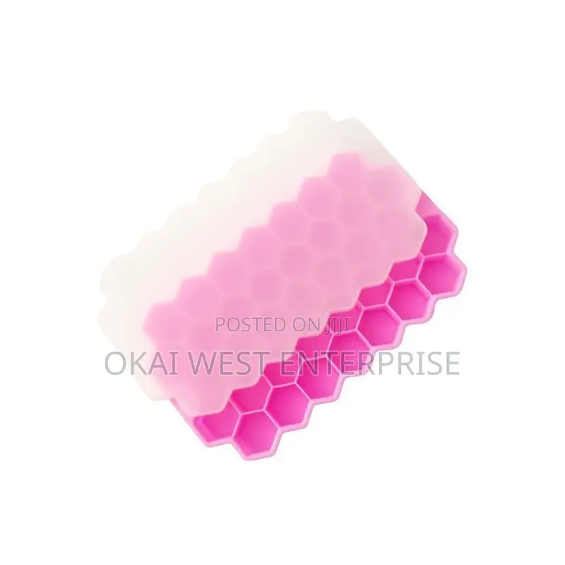Versatile 37-Cell Silicone Honeycomb Ice Cube Tray