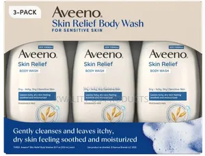 Aveeno Skin Relief Body Wash - 3 Pack (3x532ml)