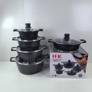 5 Granite Set Cookware