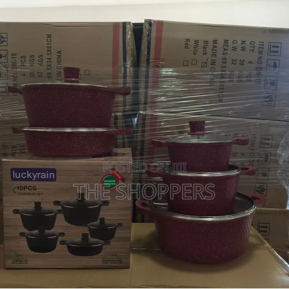 5 Granite Set Cookware