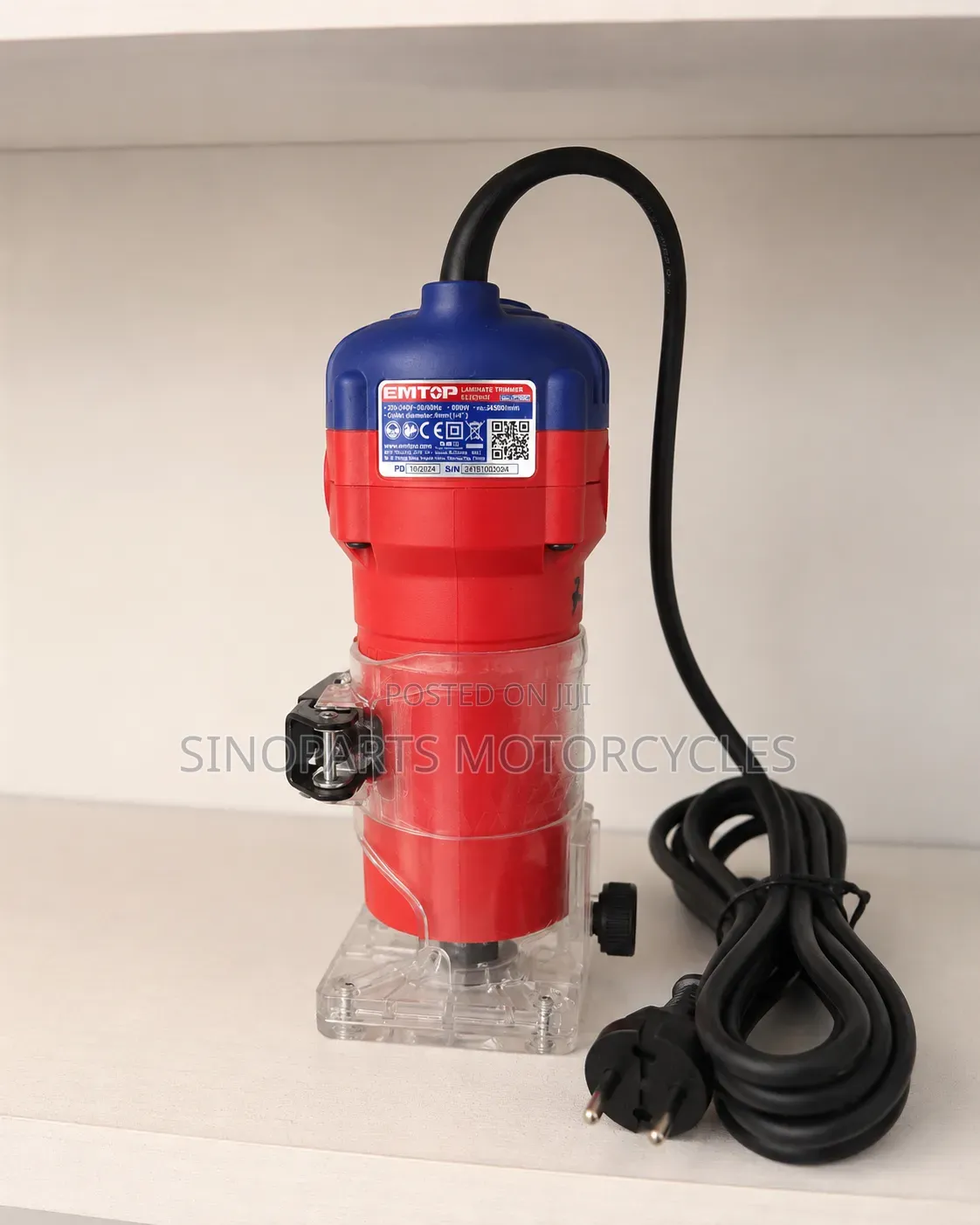 EMTOP 600W Laminate Trimmer | Wood Router | ELTR6001