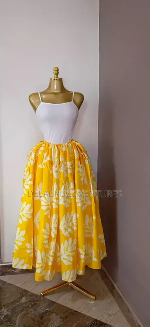 Ankara African Print Maxi Skirt