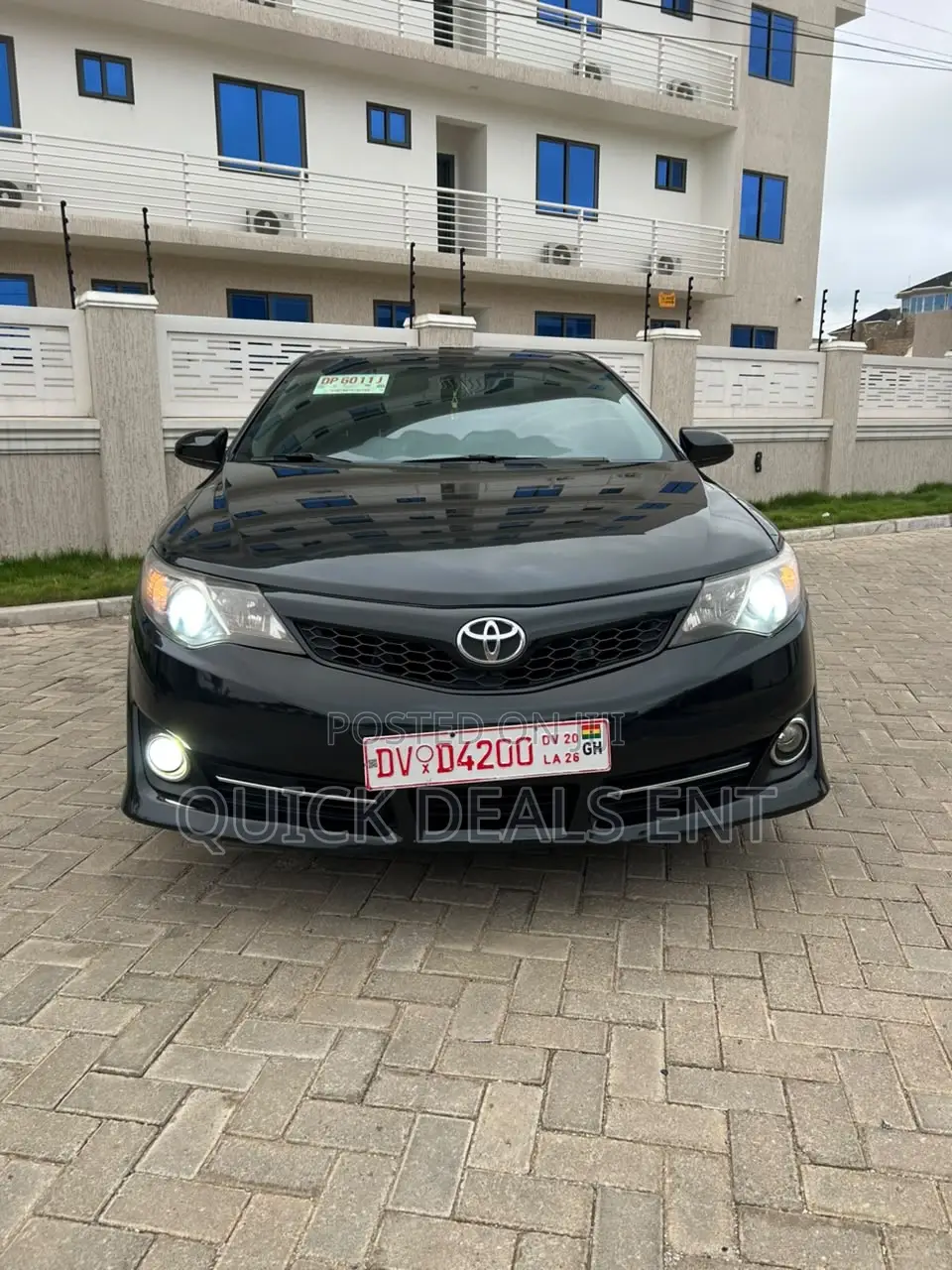 Toyota Camry SE 4dr Sedan (2.5L 4cyl 6A) 2014 Black