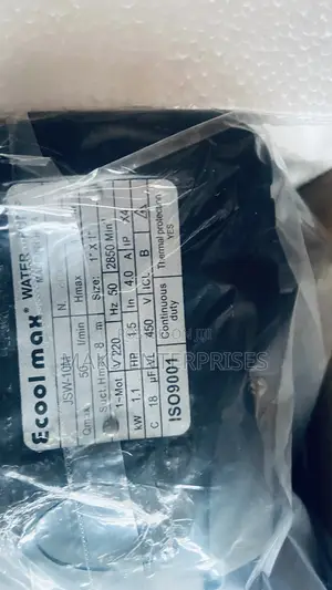 1.5hp Water Pump Plastic Cover at Broken in Perfect Shape