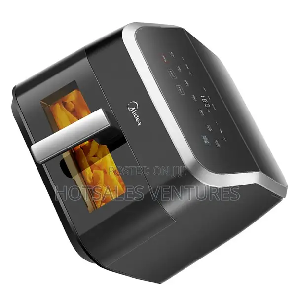 BEST Midea 8 LITRES 2200W Hot Air Fryer – Black - MF-CY85WK