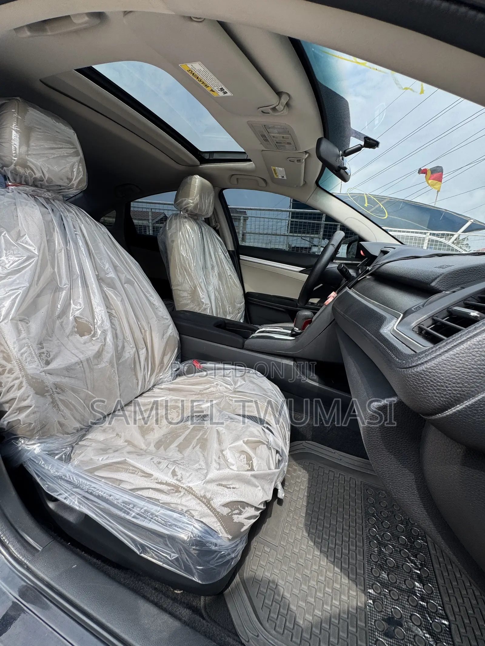 Honda Civic EX 4dr Sedan (2.0L 4cyl) 2017 Black
