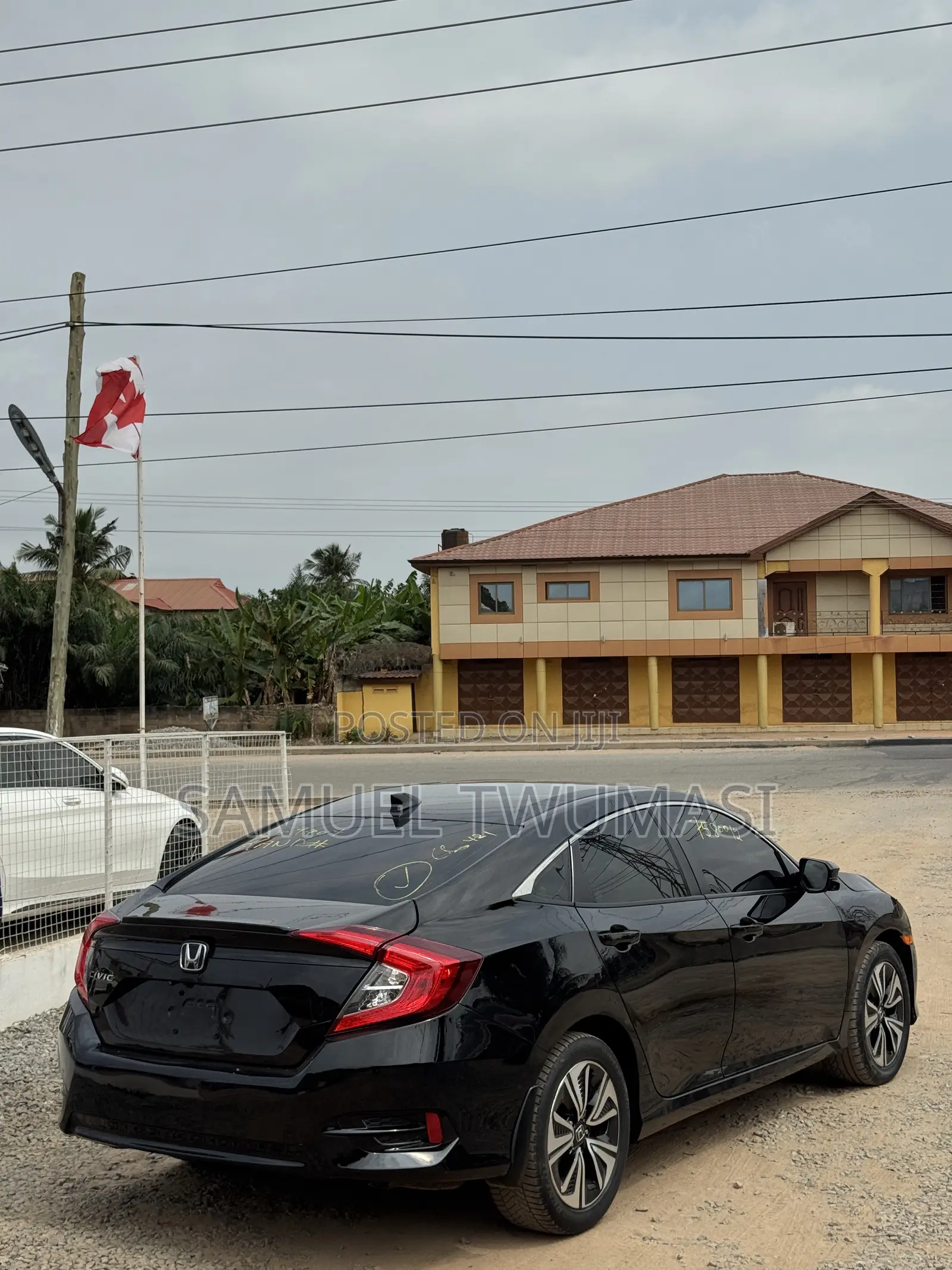 Honda Civic EX 4dr Sedan (2.0L 4cyl) 2017 Black