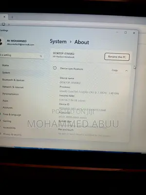 Laptop HP Pavilion 15 8GB Intel Core i5 HDD 500GB
