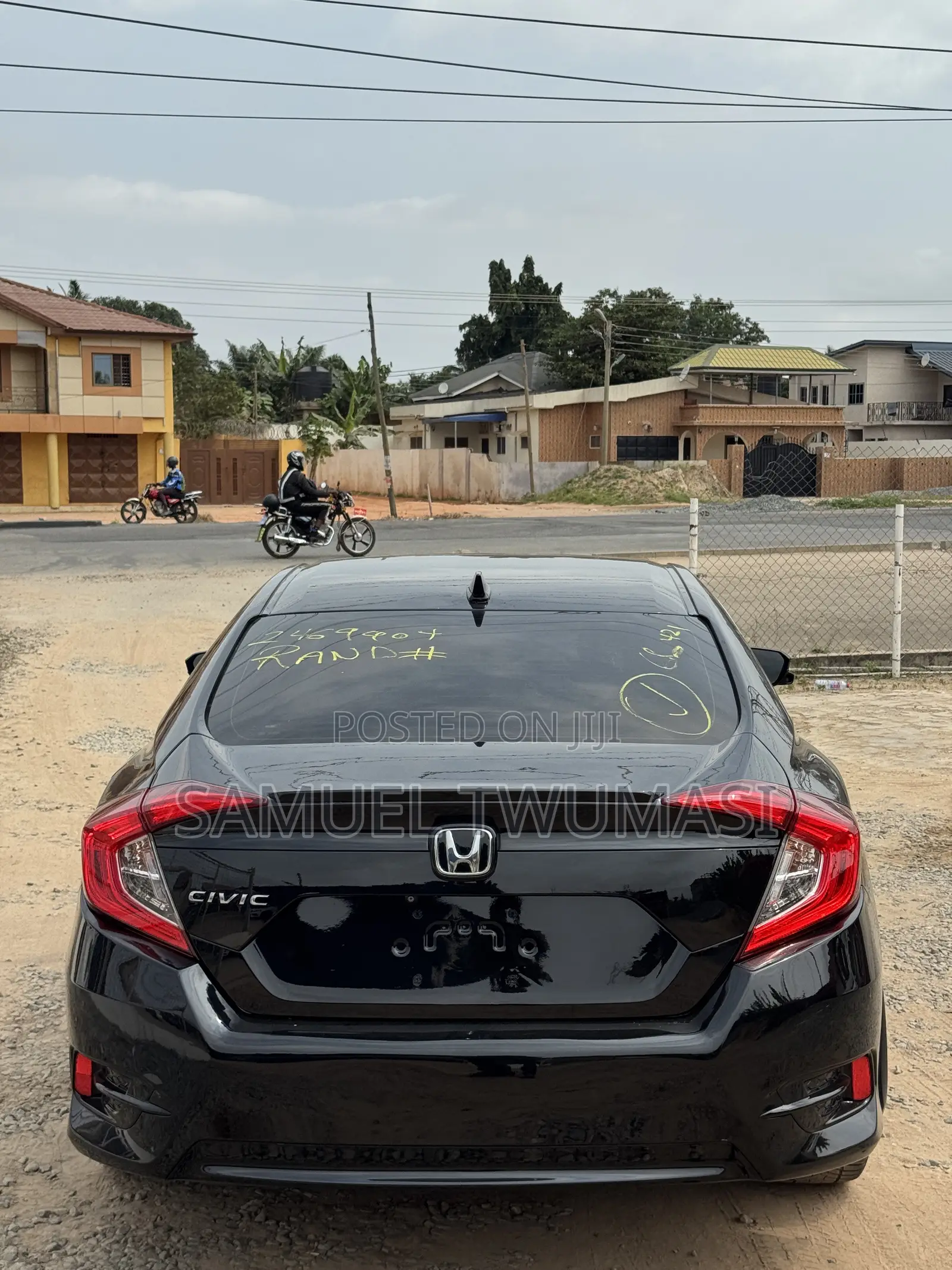 Honda Civic EX 4dr Sedan (2.0L 4cyl) 2017 Black