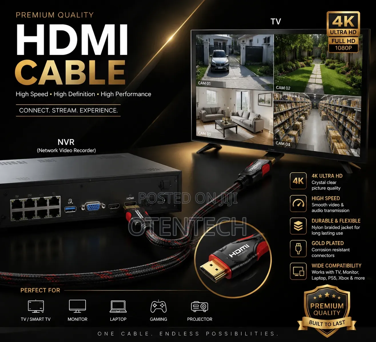 Hdmi Cables of All Lengths