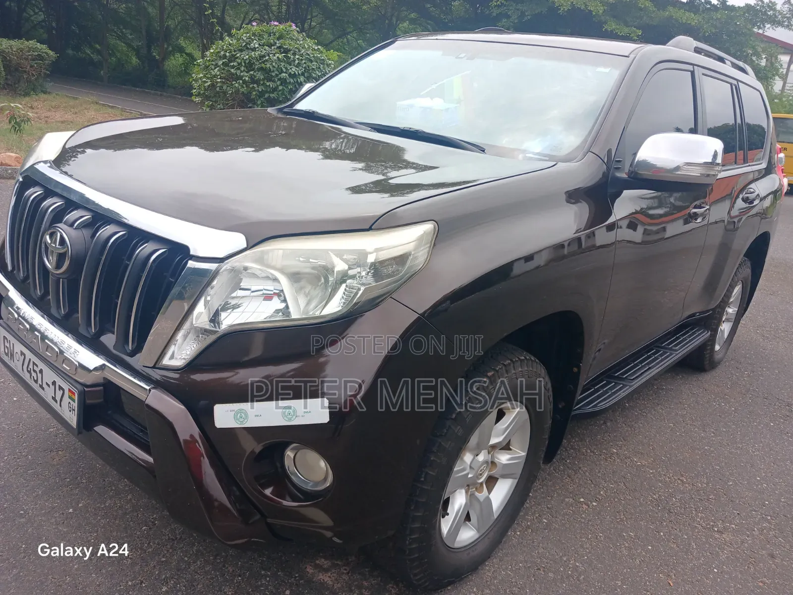 Toyota Land Cruiser Prado 2017 Brown