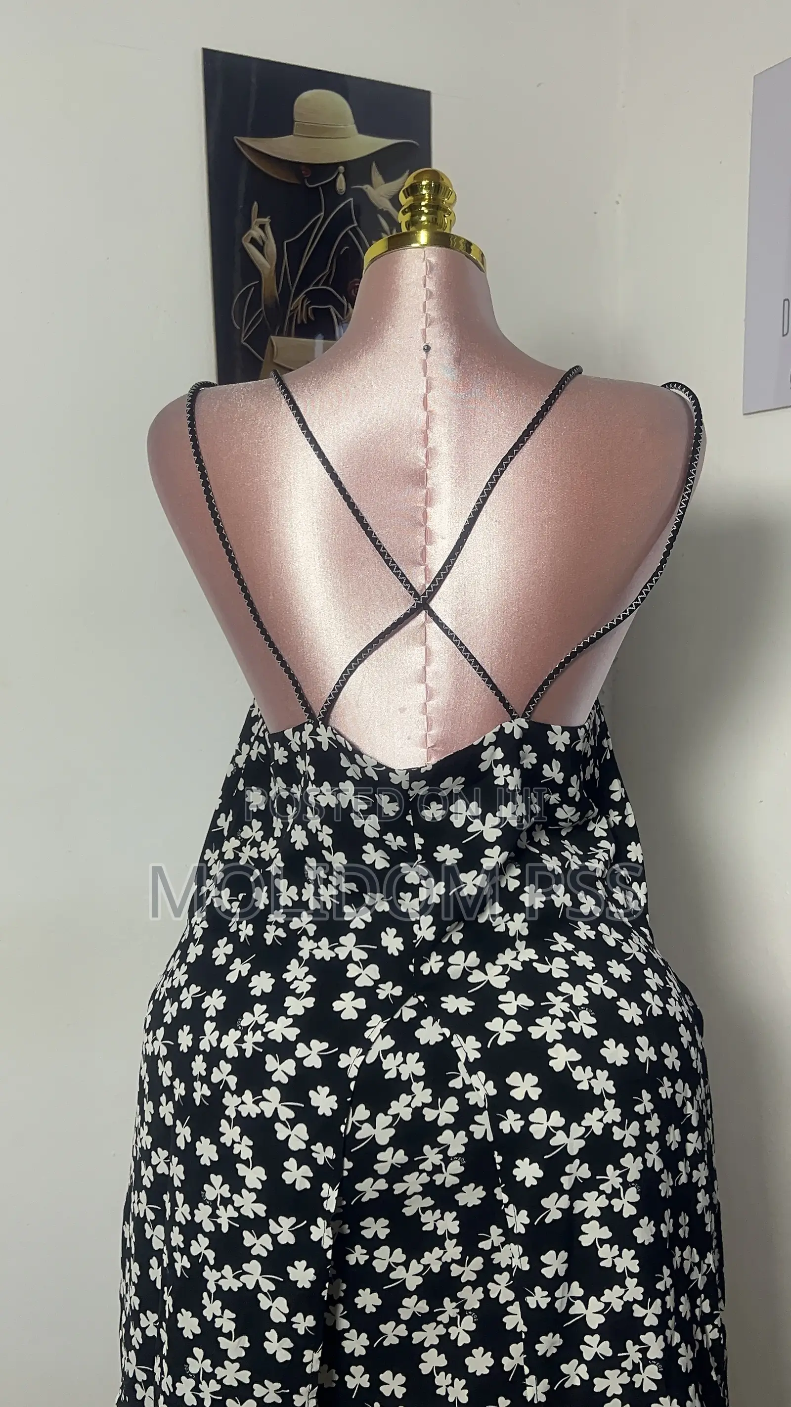 Cross Back Dress