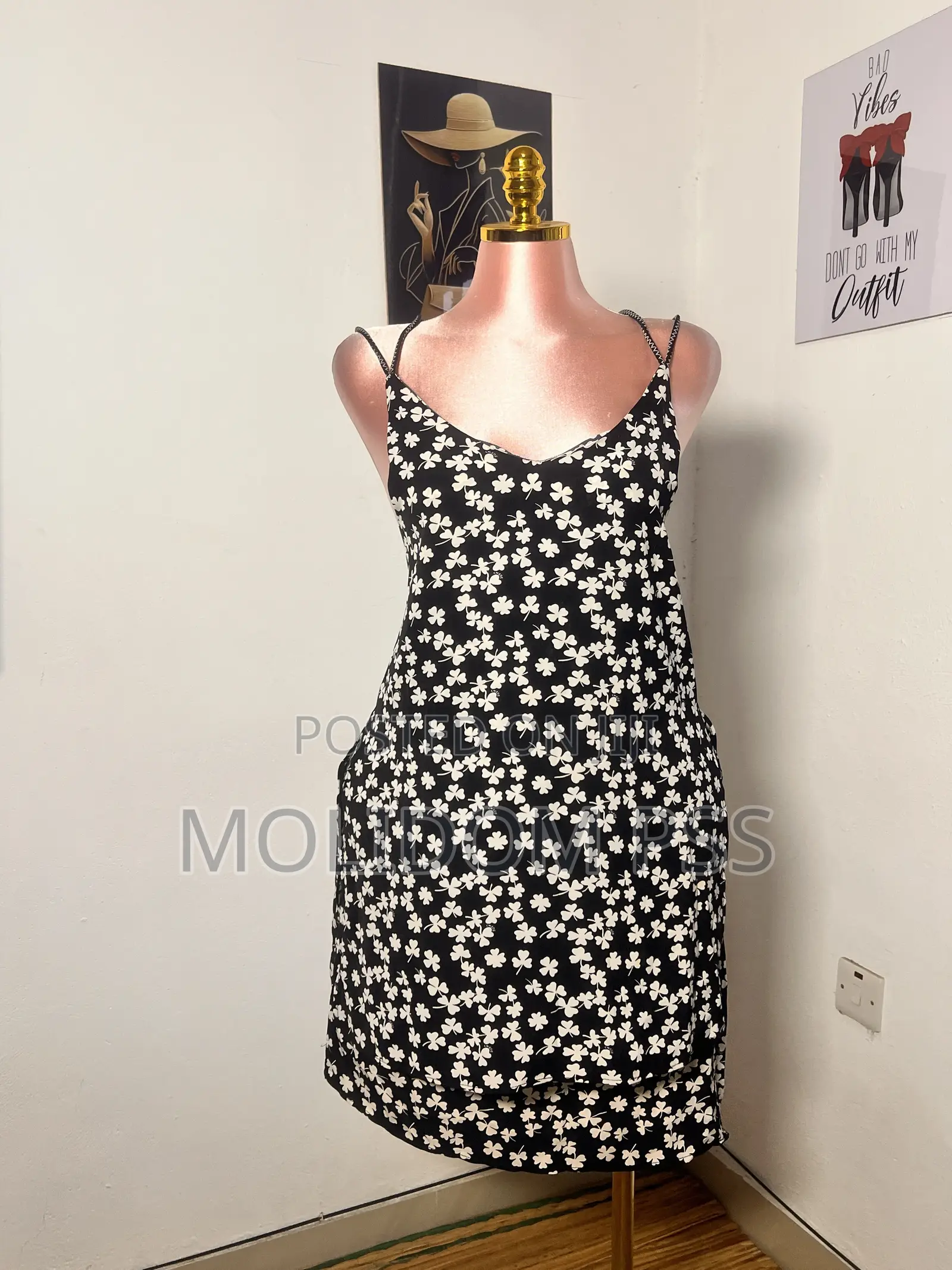 Cross Back Dress