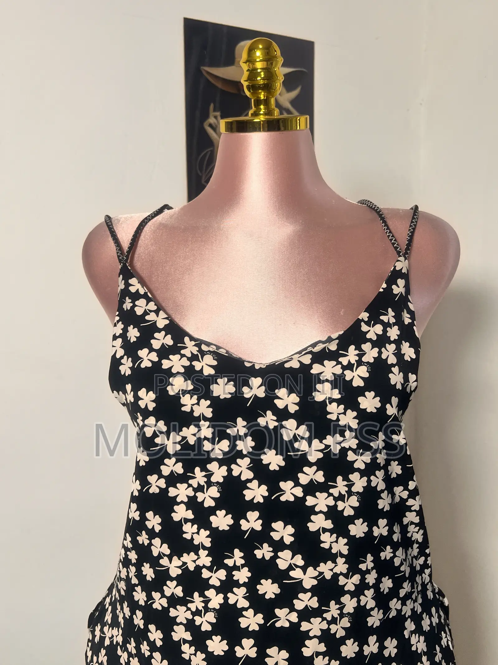 Cross Back Dress