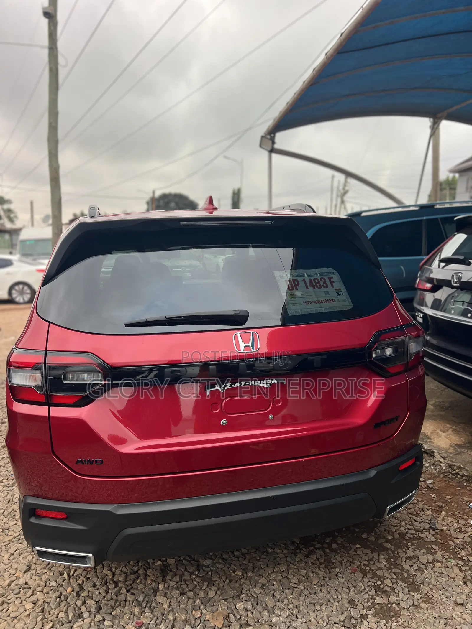 Honda Pilot Sport AWD 2025 Burgundy