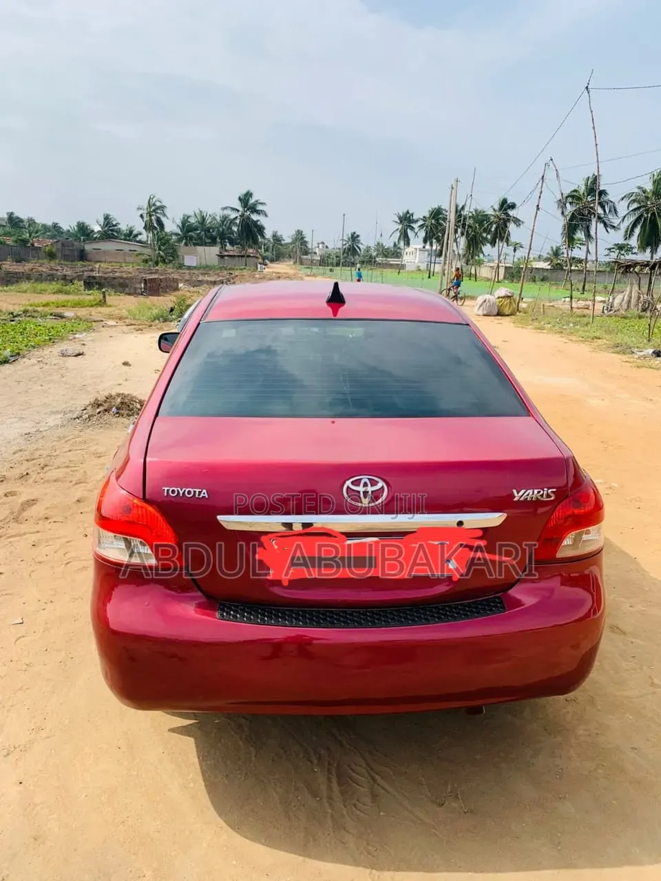 Toyota Yaris 2016 Red