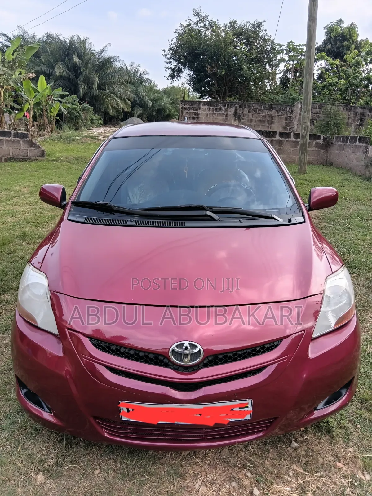 Toyota Yaris 2016 Red