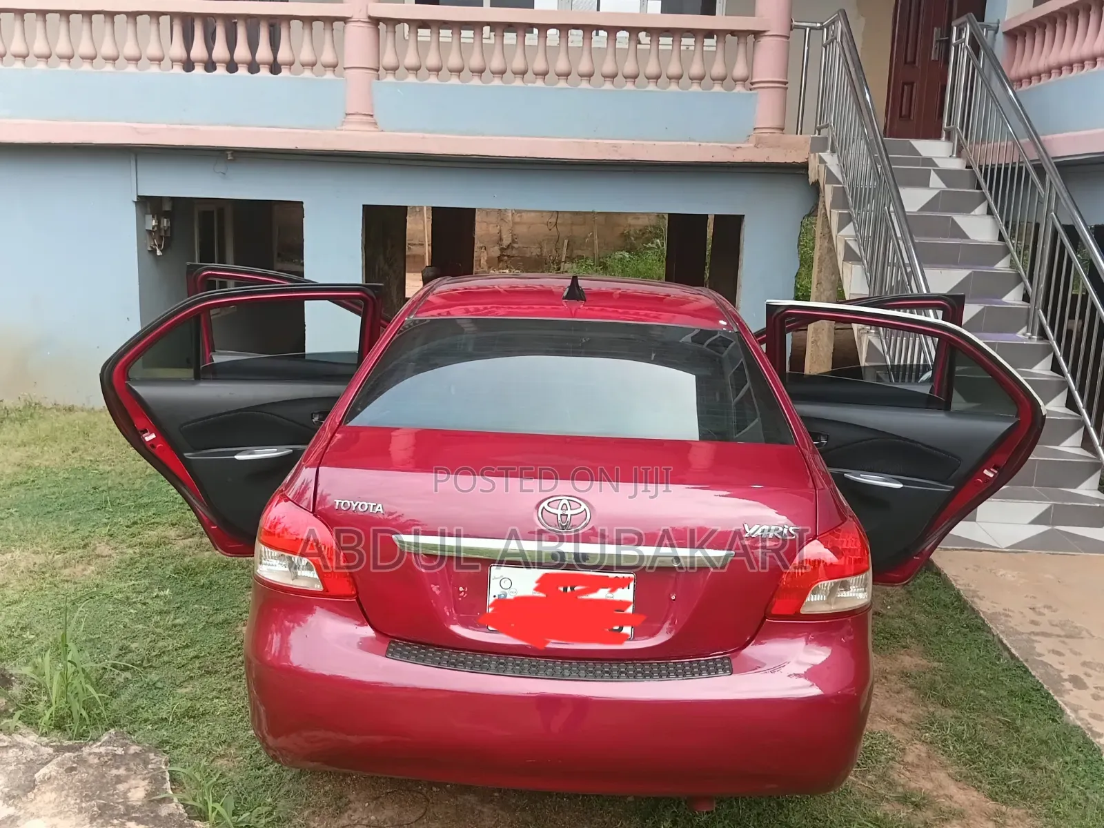 Toyota Yaris 2016 Red