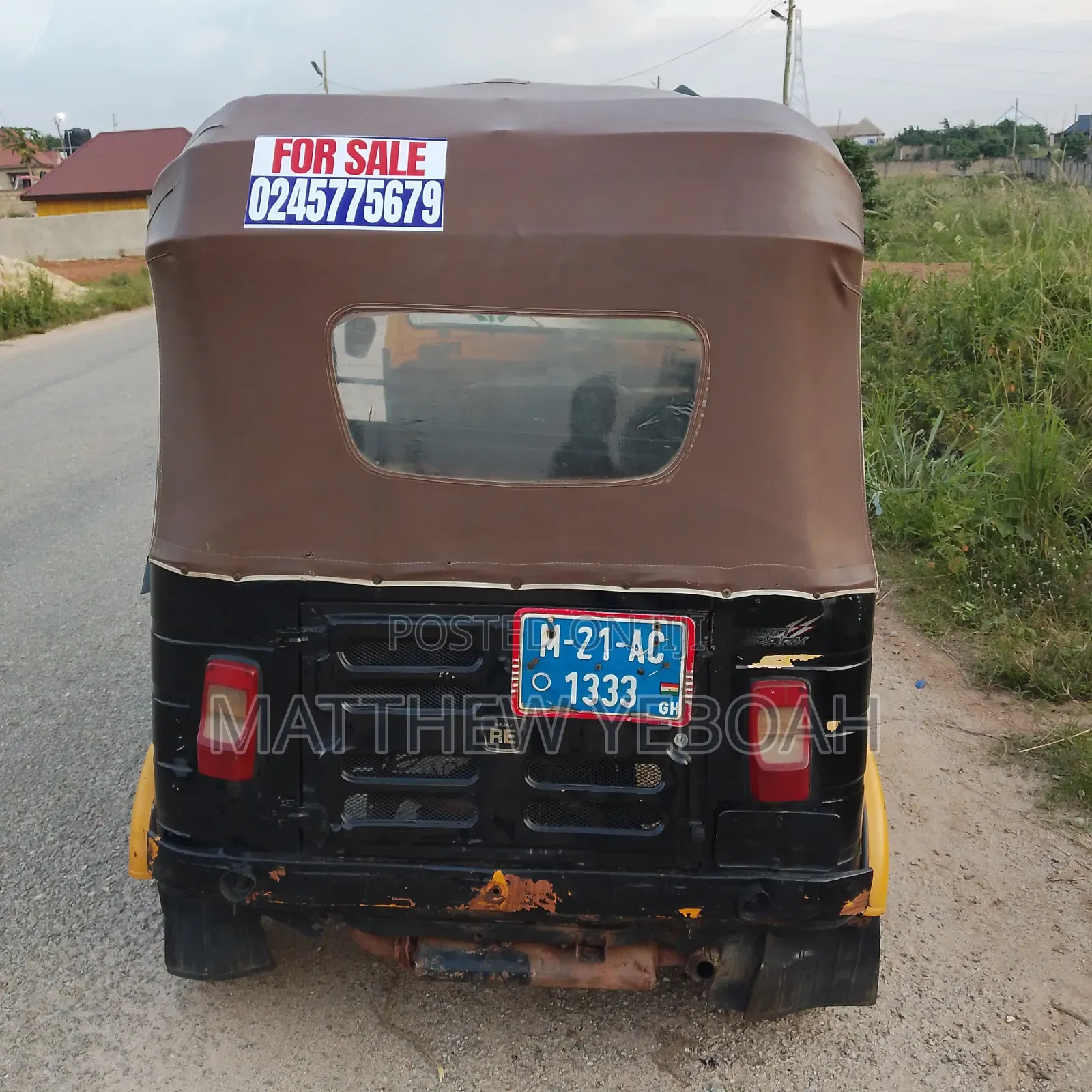 Bajaj RE 2021 Black