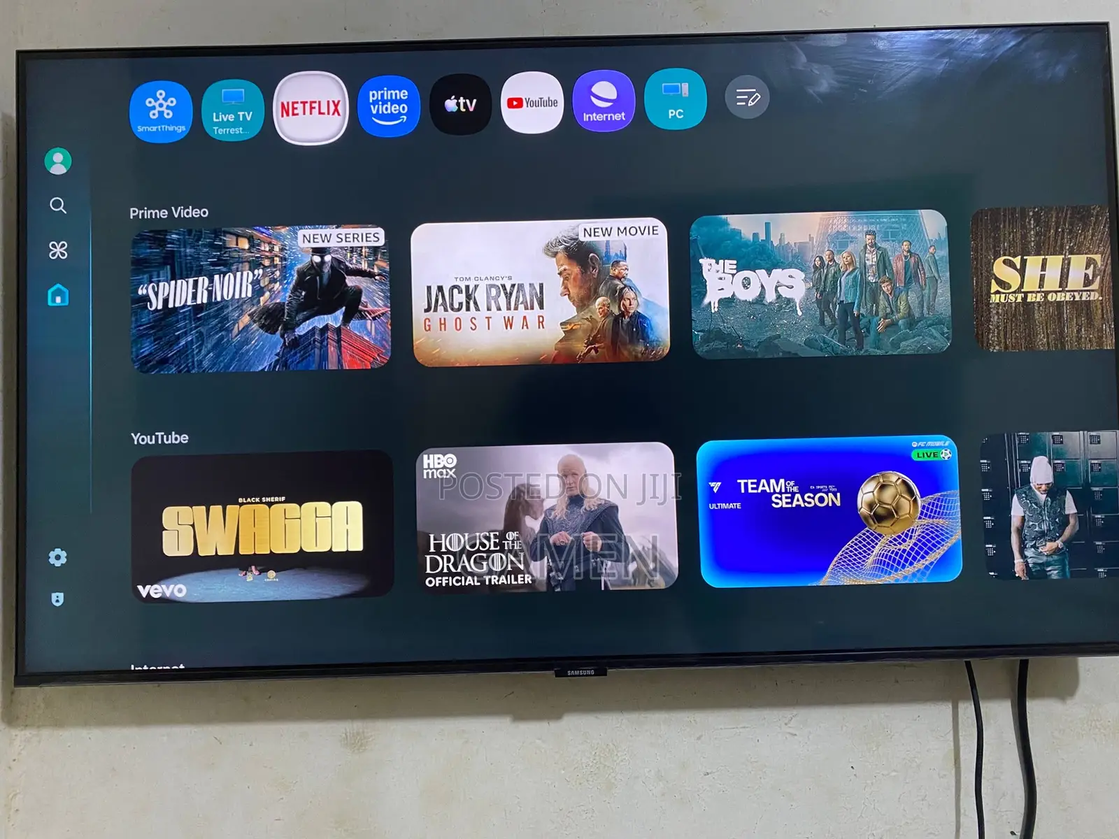 Samsung Smart TV 43inches UHD Crystal HDR