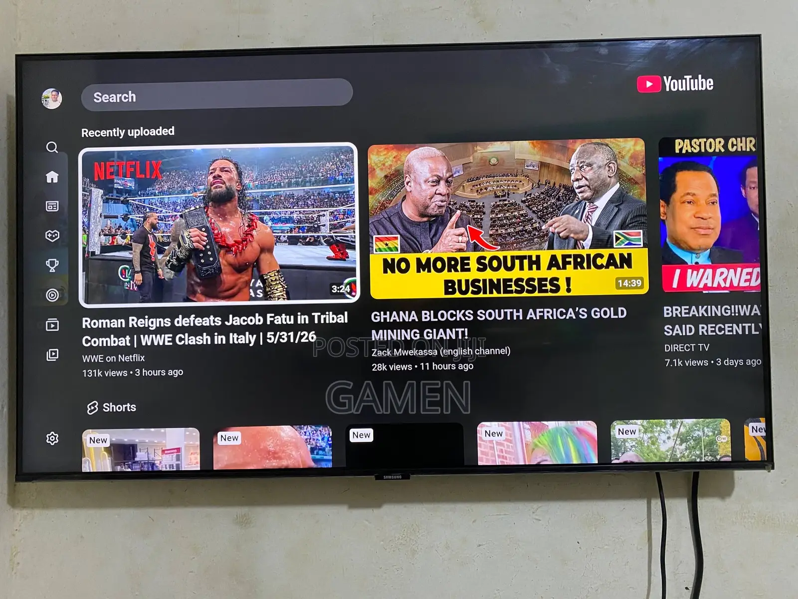 Samsung Smart TV 43inches UHD Crystal HDR