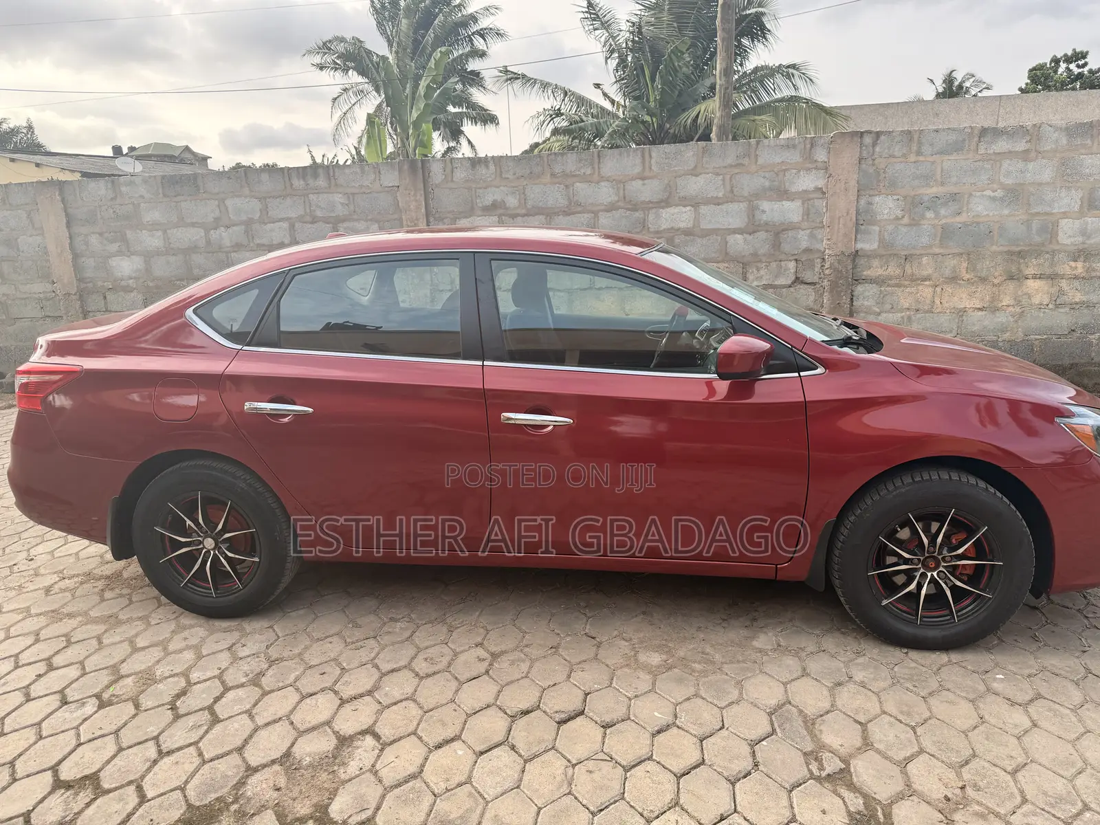Nissan Sentra S 2016 Burgundy