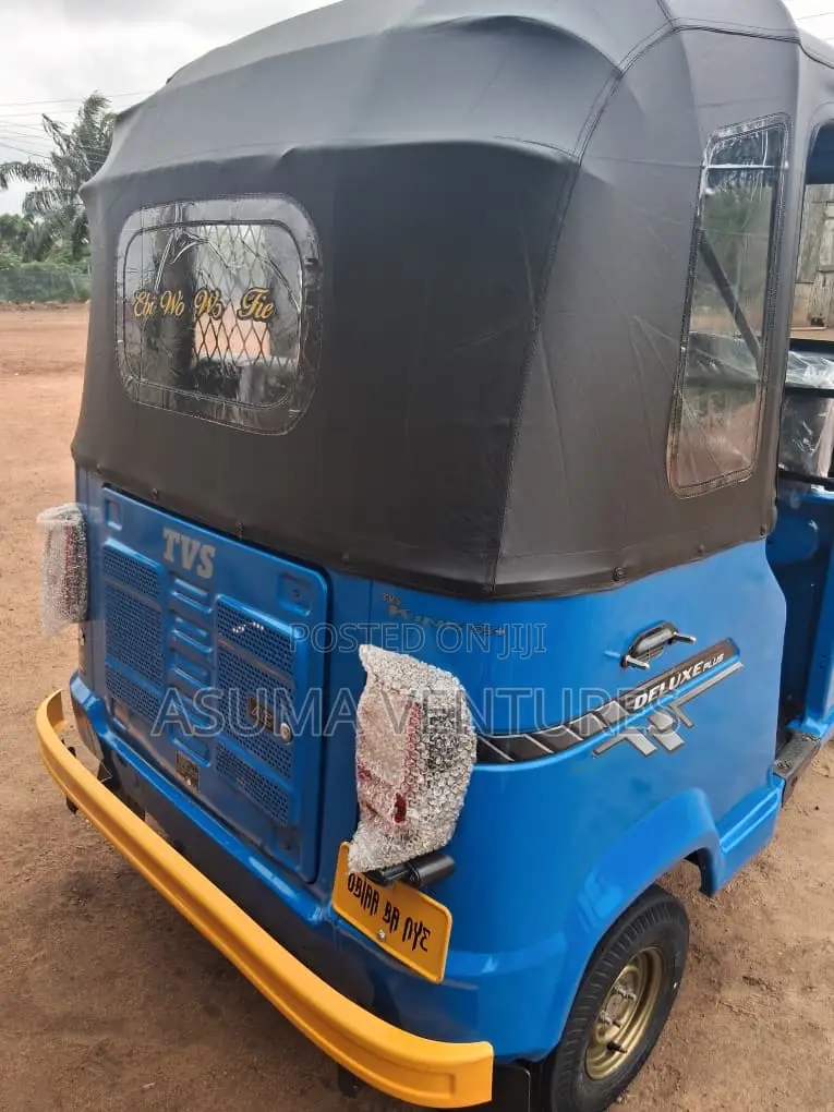 TVS King Deluxe Plus iTouch Start 2025 Blue