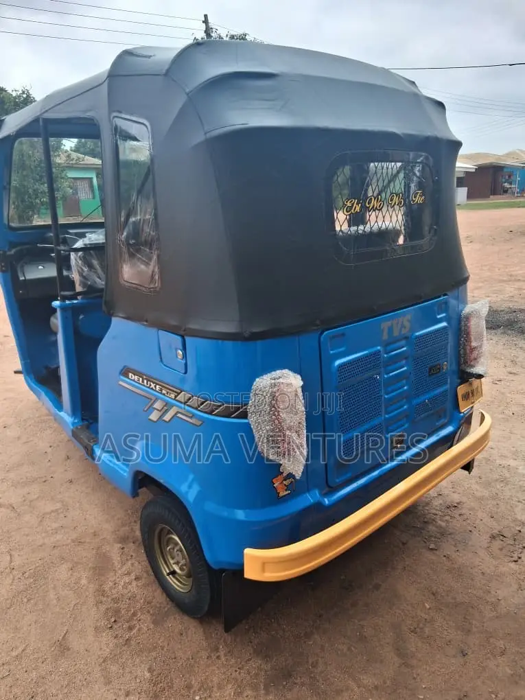 TVS King Deluxe Plus iTouch Start 2025 Blue