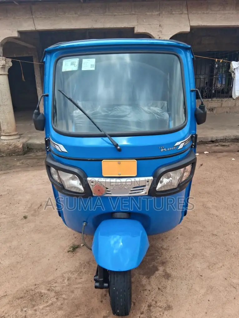 TVS King Deluxe Plus iTouch Start 2025 Blue