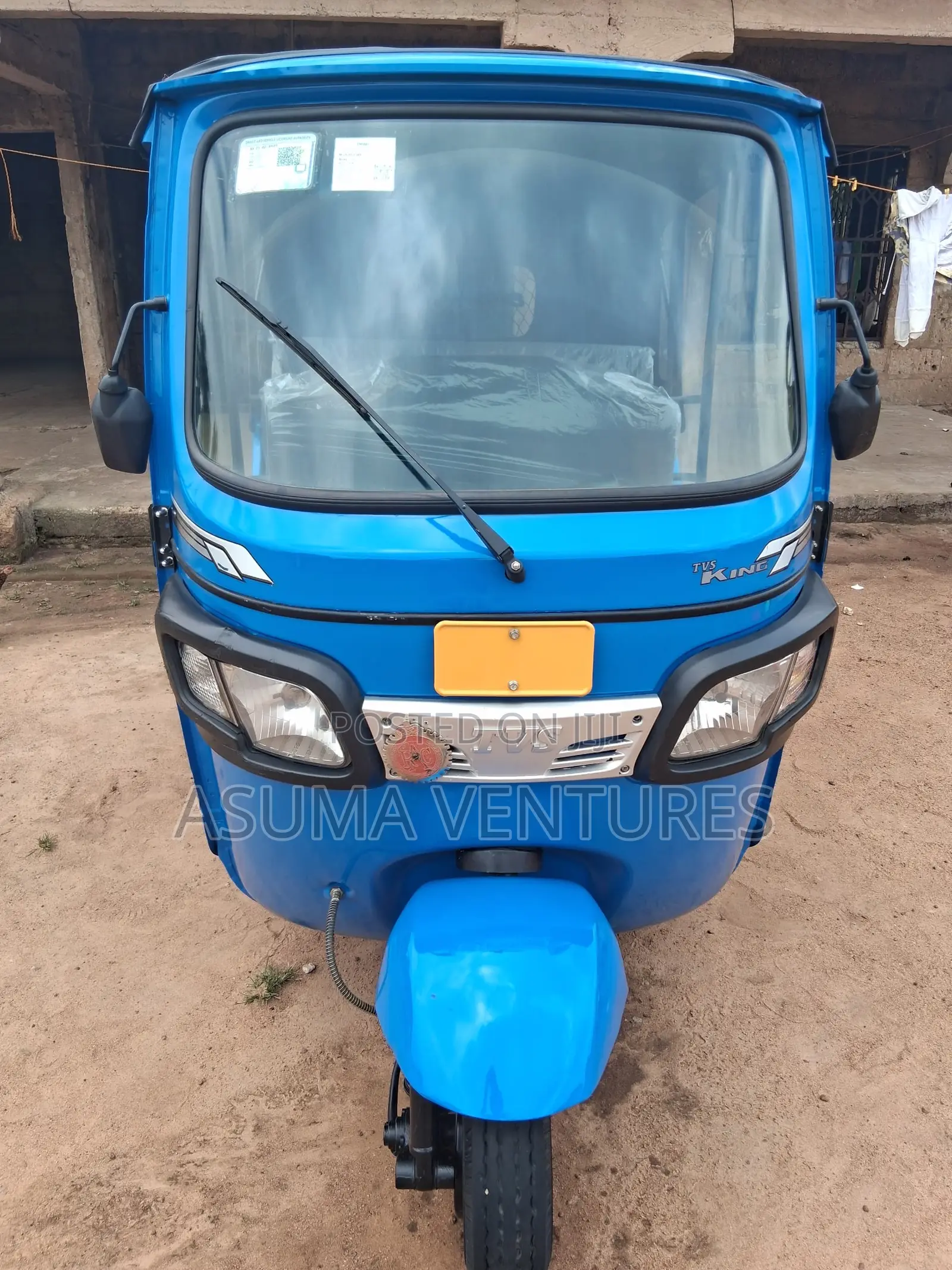 TVS King Deluxe Plus iTouch Start 2025 Blue