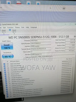 Samsung 512gb M. 2 SSD