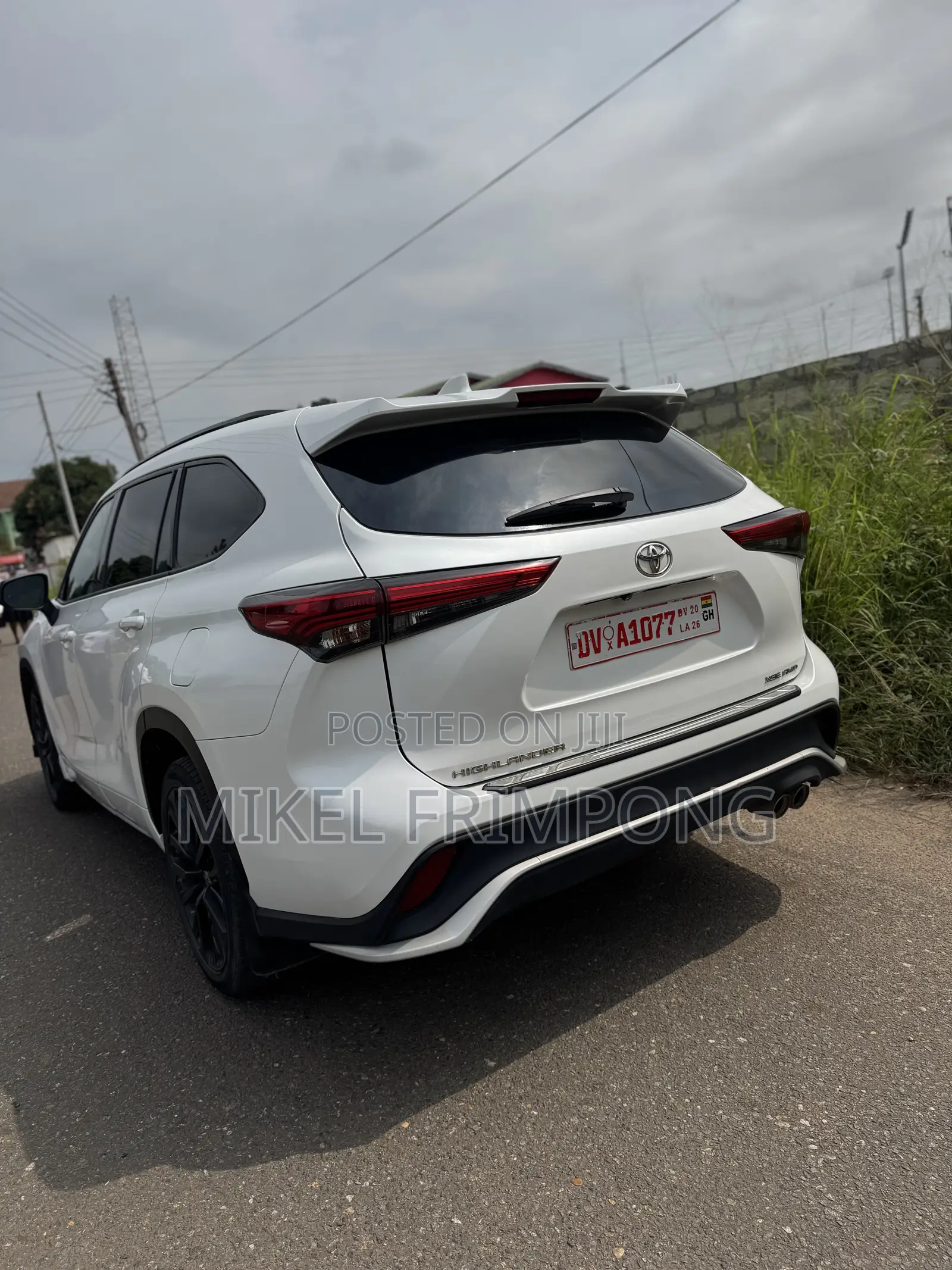 Toyota Highlander XSE AWD 2023 White