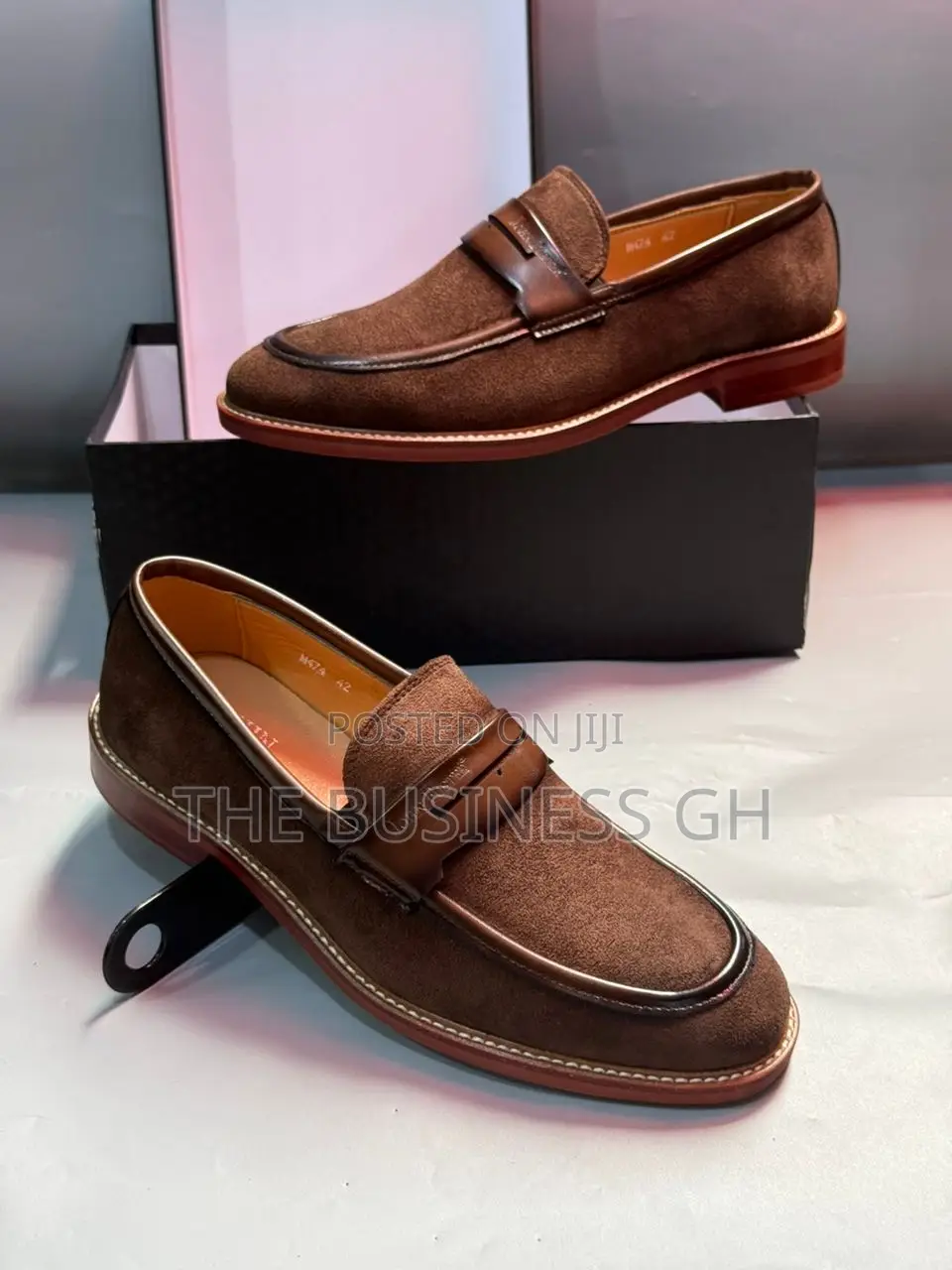New John Foster Loafers (Suede)
