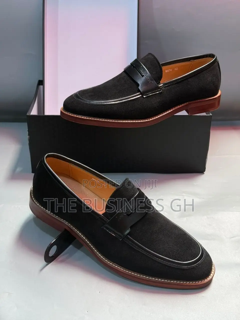 New John Foster Loafers (Suede)