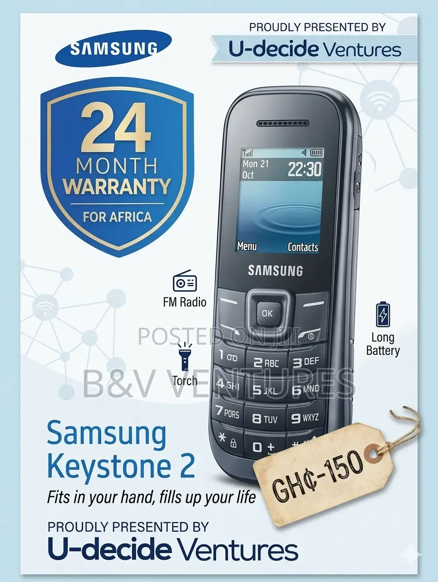 New Samsung GT-E1080 Black