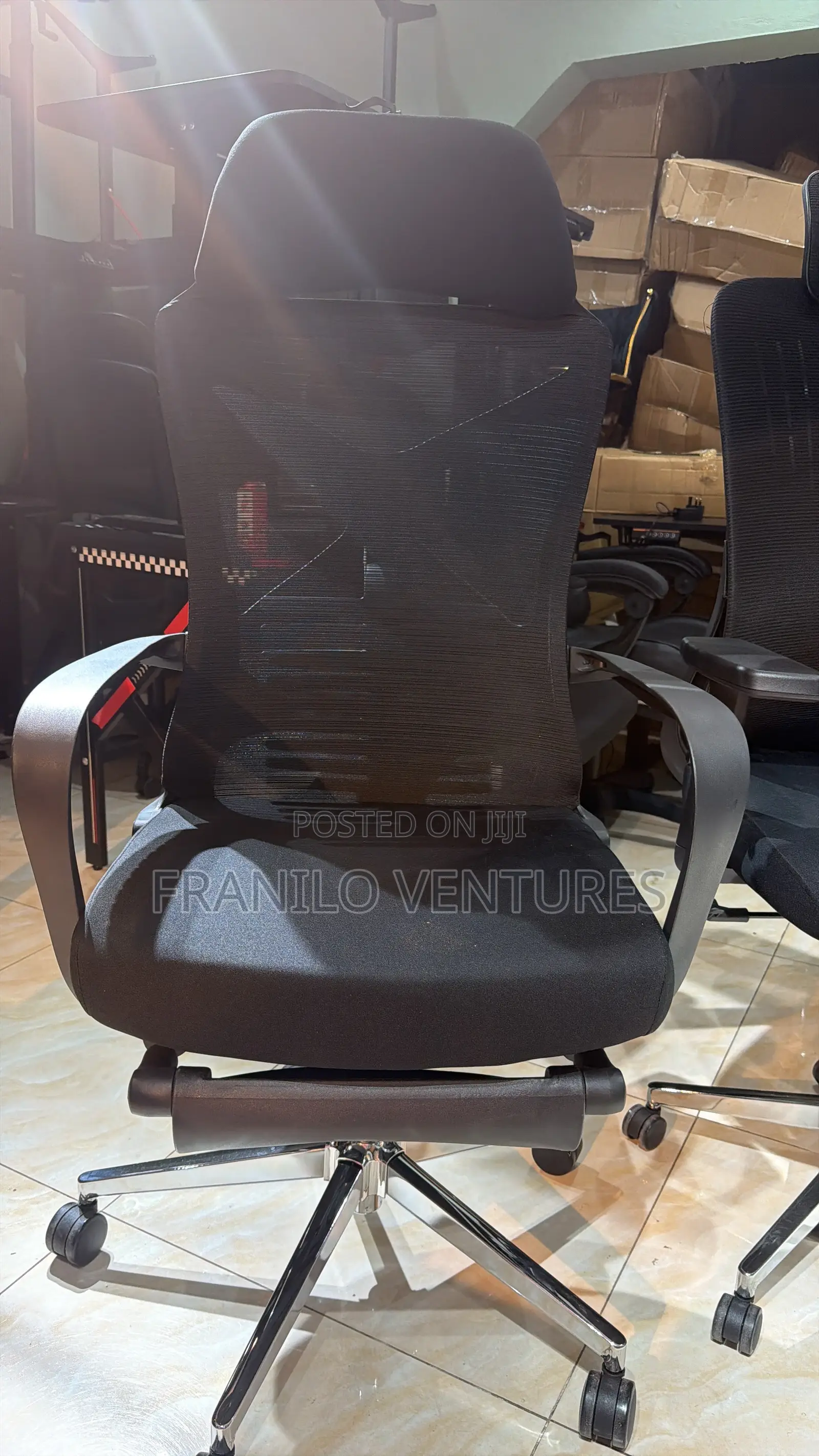 Office Chair With Footrest