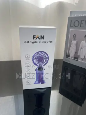 Fan Cooler Rechargeable and Lights
