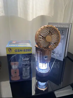 Fan Cooler Rechargeable and Lights