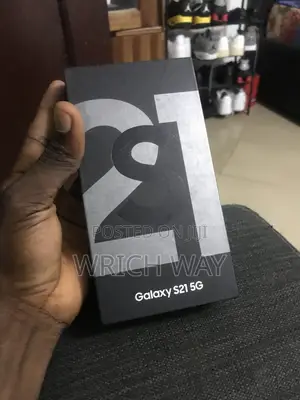New Samsung Galaxy S21 5G 128 GB Black